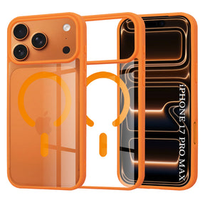 Husa de protectie Techsuit MagSafe Pro compatibil cu iPhone 17 Pro Max, Portocaliu