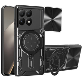 Husa de protectie Techsuit CamGuard Pro compatibil cu Xiaomi 15T, Negru