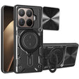 Husa de protectie Techsuit CamGuard Pro compatibil cu Xiaomi 15T Pro, Negru