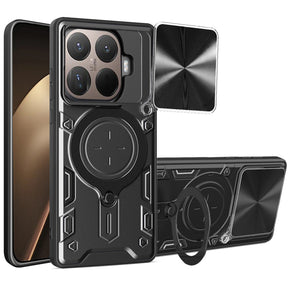 Husa de protectie Techsuit CamGuard Pro compatibil cu Xiaomi 15T Pro, Negru