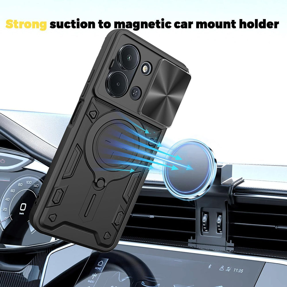 Husa de protectie Techsuit CamGuard Pro compatibil cu Xiaomi 15T Pro, Negru