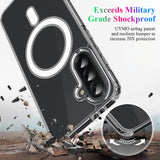 Husa de protectie Techsuit MagSafe Pro compatibil cu Samsung Galaxy A17 5G / A17 4G / M17 / F17, Transparent