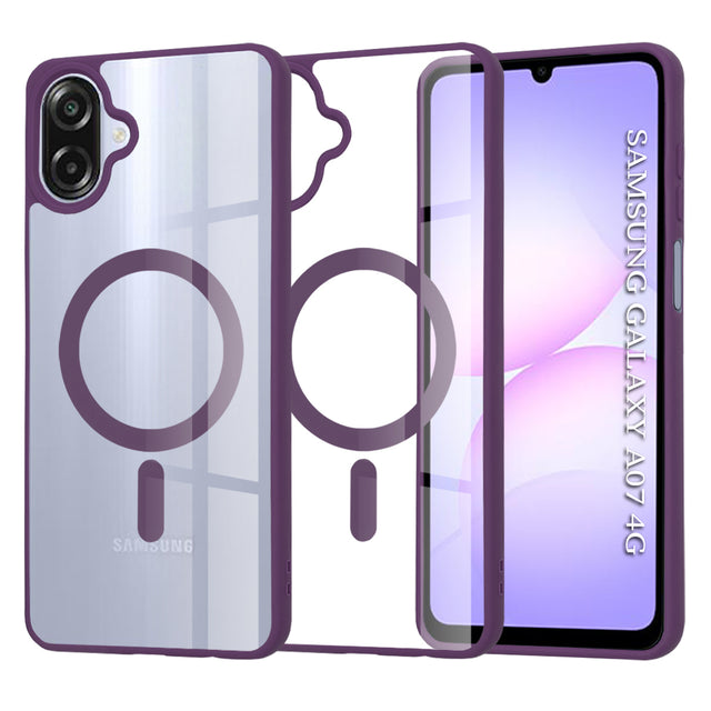 Husa de protectie Techsuit MagSafe Pro compatibil cu Samsung Galaxy A07 4G, Mov