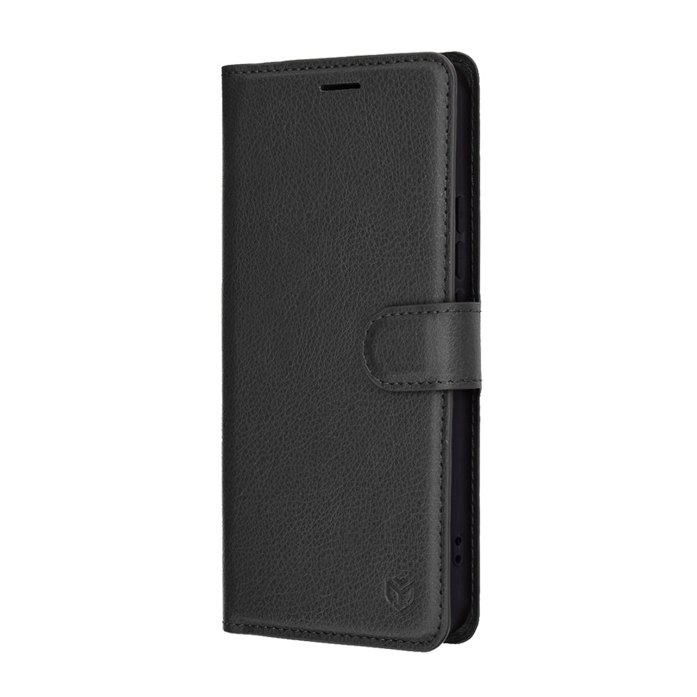 Husa de protectie Techsuit Leather Folio compatibil cu Xiaomi 15T Pro, Negru