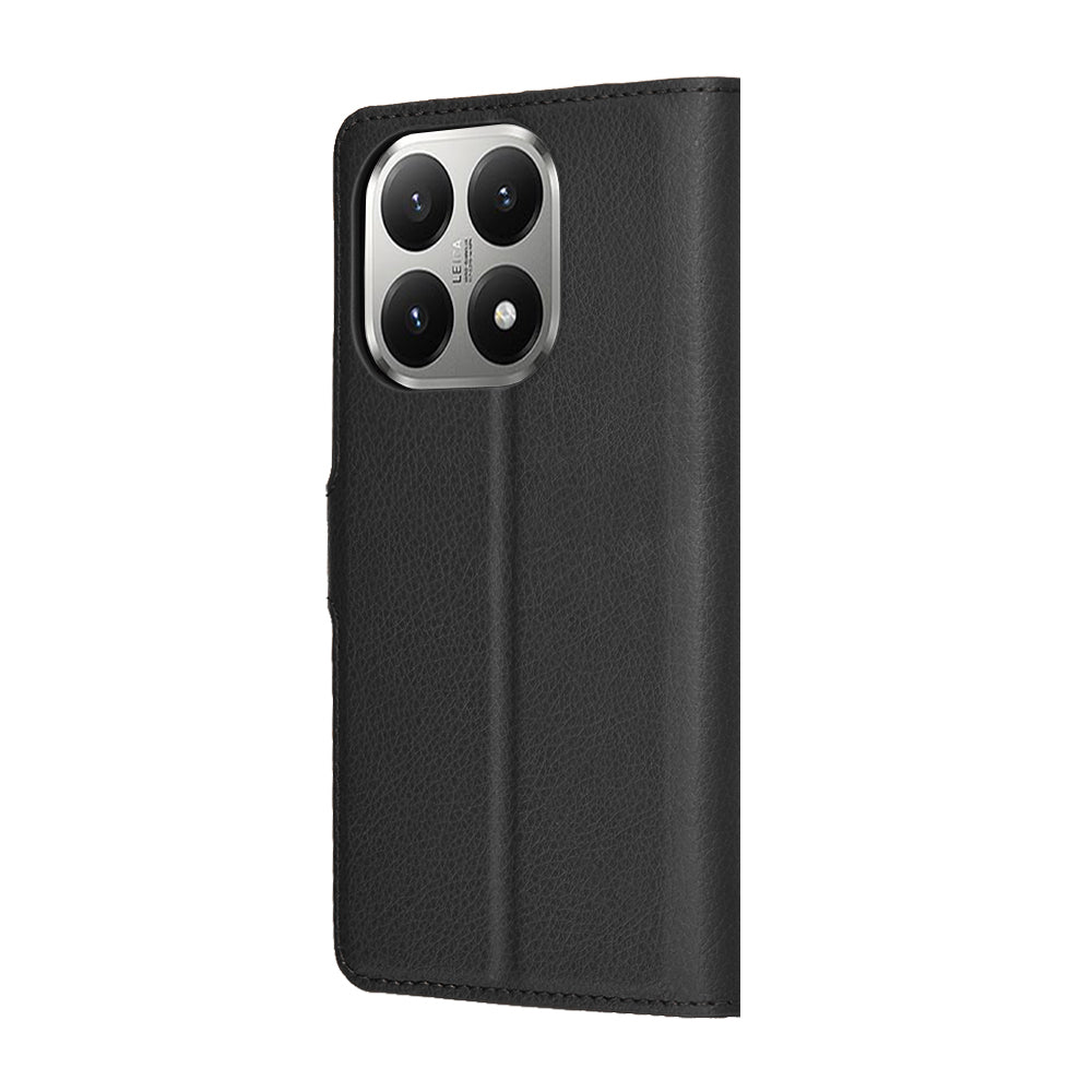 Husa de protectie Techsuit Leather Folio compatibil cu Xiaomi 15T, Negru