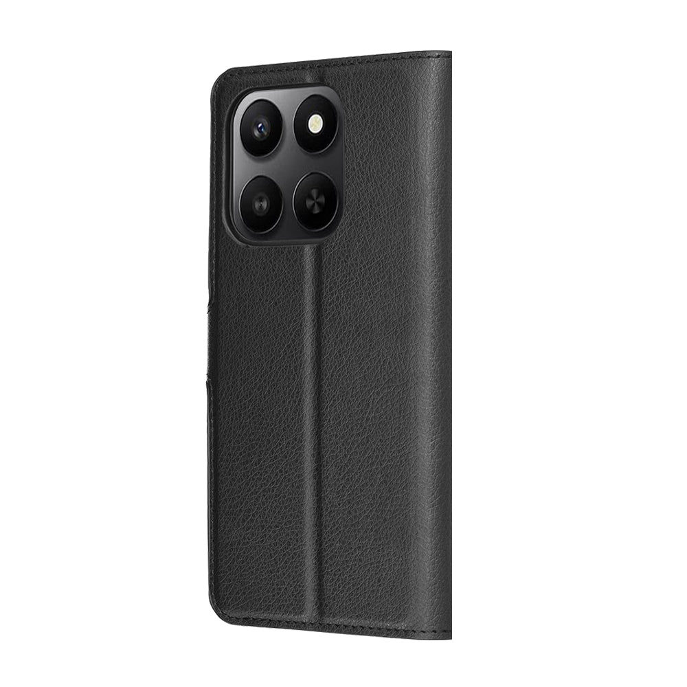 Husa de protectie Techsuit Leather Folio compatibil cu Honor 400 Smart 5G / 400 Smart 4G / X7d 4G, Negru