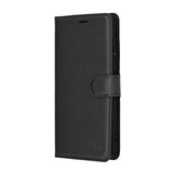 Husa de protectie Techsuit Leather Folio compatibil cu Motorola Moto G86 Power, Negru