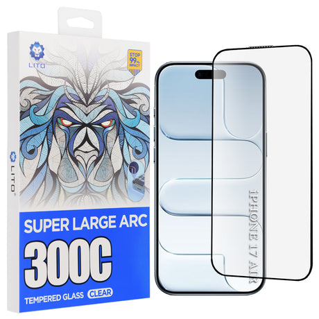 Folie de protectie Lito D+ Max 300C compatibil cu iPhone 17 Air, Transparent