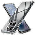 Husa de protectie Techsuit Shockproof Clear Silicone compatibil cu Motorola Moto G86 Power, Transparent