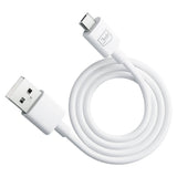 Cablu 3mk Hyper, USB-A to Micro-USB, 5V, 2.4A, 1.2m, Alb