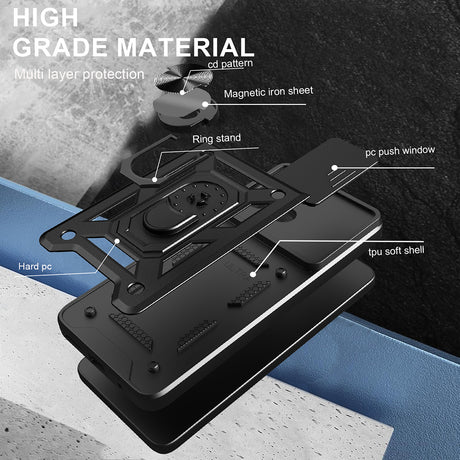 Husa de protectie Techsuit CamShield Series compatibil cu Samsung Galaxy S26 Ultra, Negru