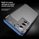 Husa de protectie Techsuit CarbonFiber compatibil cu Xiaomi Redmi 15 4G / Redmi 15 5G, Negru