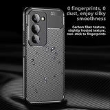 Husa de protectie Techsuit CarbonFiber compatibil cu Xiaomi Redmi 15 4G / Redmi 15 5G, Negru