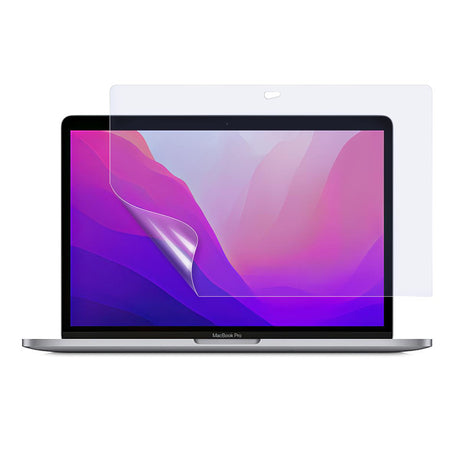 Husa de protectie MacBook Techsuit VisionProX Anti-Blue Light compatibil cu MacBook Pro 13" (2016/2018/2019/2020/2022), Transparent Mat
