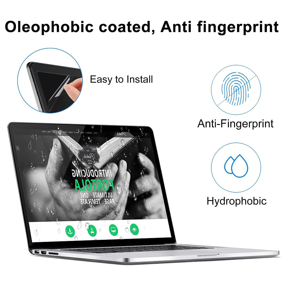 Husa de protectie MacBook Techsuit VisionProX Anti-Blue Light compatibil cu MacBook Pro 14" (2023 / 2024 / 2025 / 2026), Transparent Mat