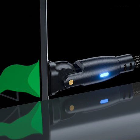 Cablu 3mk Hyper N-Series, Type-C to Type-C, Fast Charge, Flexible 180°, 60W, 20V/3A, 2m, Negru