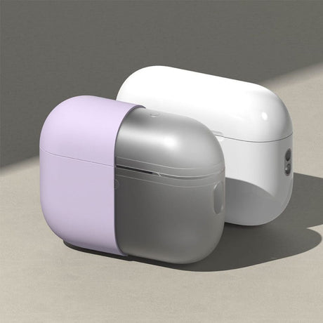 Ringke Silicone Apple AirPods Pro 3, mov deschis