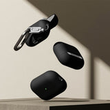Casti Ringke Silicone, Apple AirPods Pro 3, Negru