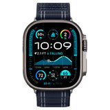 Curea smartwatch Spigen Watchband WBF0 (AMP10143) compatibil cu Apple Watch 8/9/10/11/SE/SE 2/SE 3/Ultra/Ultra 2/Ultra 3 (44/45/46/49mm), Bleumarin