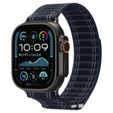 Curea smartwatch Spigen Watchband WBF0 (AMP10143) compatibil cu Apple Watch 8/9/10/11/SE/SE 2/SE 3/Ultra/Ultra 2/Ultra 3 (44/45/46/49mm), Bleumarin