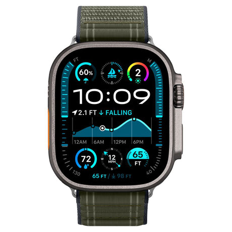 Spigen Watchband WBF0 AMP10142 zöld okosóra szíj Apple Watch órához