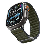 Curea smartwatch Spigen Watchband WBF0 (AMP10142) compatibil cu Apple Watch 8/9/10/11/SE/SE 2/SE 3/Ultra/Ultra 2/Ultra 3 (44/45/46/49mm), Verde