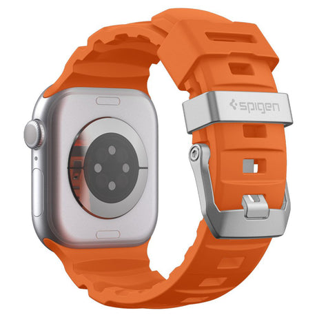 Curea smartwatch Spigen Watchband WBS2 AMP10509 portocaliu pentru Apple Watch