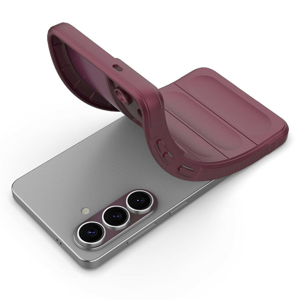 Husa de protectie Techsuit Magic Shield compatibil cu Samsung Galaxy S26, Bordo