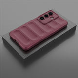 Husa de protectie Techsuit Magic Shield compatibil cu Samsung Galaxy S26, Bordo