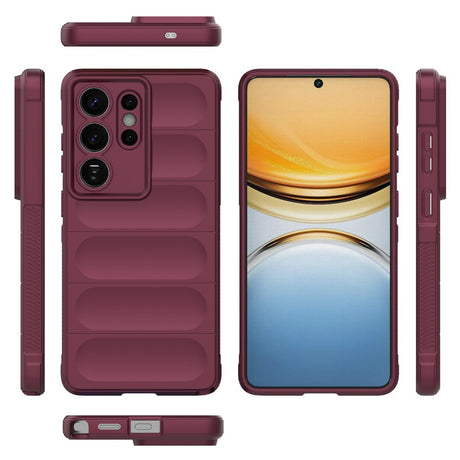 Husa de protectie Techsuit Magic Shield compatibil cu Samsung Galaxy S26 Ultra, Bordo