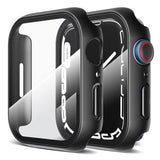 Husa smartwatch Techsuit Defense360 Pro compatibil cu Apple Watch 7 41mm, Negru