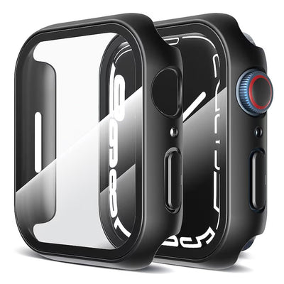 Husa smartwatch Techsuit Defense360 Pro compatibil cu Apple Watch 7 41mm, Negru