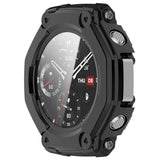 Folie de protectie smartwatch Techsuit Defense360 Pro + Screen Protector compatibil cu Amazfit T-Rex 3, Negru