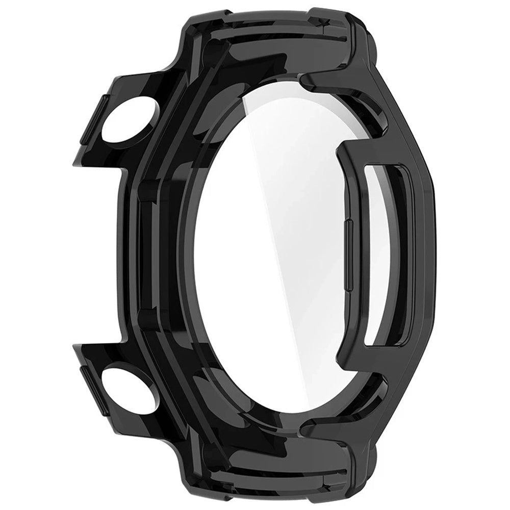 Folie de protectie smartwatch Techsuit Defense360 Pro + Screen Protector compatibil cu Amazfit T-Rex 3, Negru