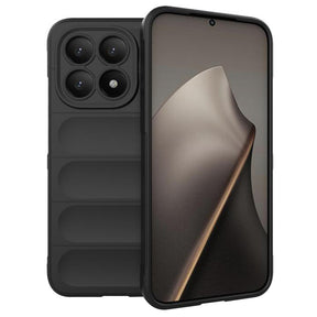 Husa de protectie Techsuit Magic Shield compatibil cu Xiaomi 15T, Negru