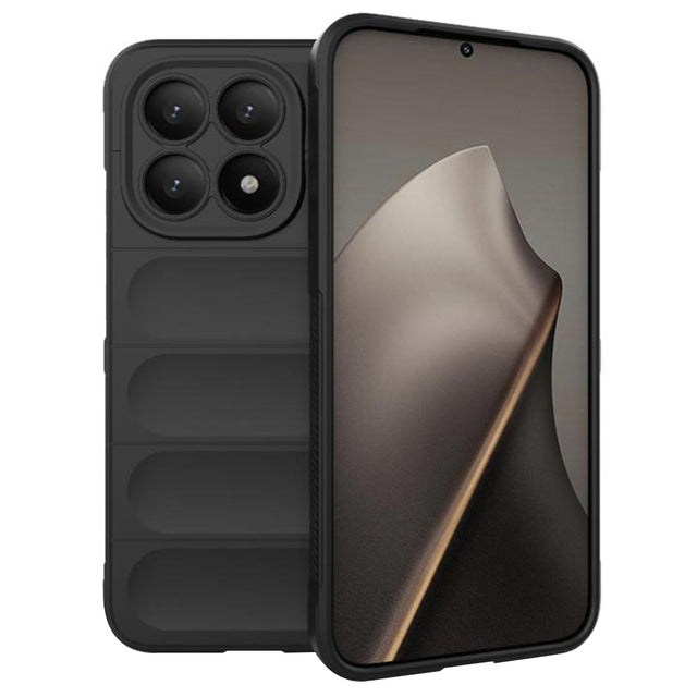 Husa de protectie Techsuit Magic Shield compatibil cu Xiaomi 15T, Negru