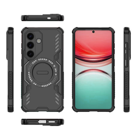 Husa de protectie Techsuit ArmorMag compatibil cu Samsung Galaxy S26, Negru