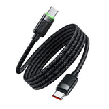Cablu Mcdodo Self-Winding Series (CA-2000), USB-C to USB-C, 60W, Fast Charging, 1.2m, Negru