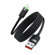 Cablu Mcdodo Self-Winding Series (CA-6000), USB-A to Lightning, 3A, 1.2m, Negru