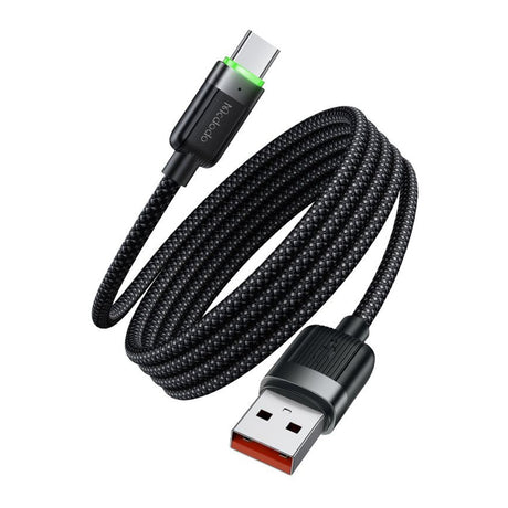 Cablu Mcdodo Self-Winding Series (CA-5650), USB-A to USB-C, 6A, 1.2m, Negru