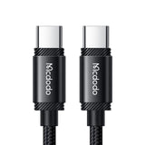 Cablu Mcdodo (CA-3680), Type-C to Type-C, Fast Charge, 5A, 240W, 1.2m, Negru
