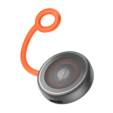 Incarcator Mcdodo Wireless (CH-6840), for Apple Watch, Dual Input, 2.5W, Anti-lost Silicone Lanyard, Negru