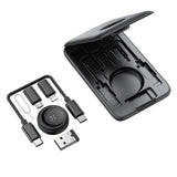 Incarcator Mcdodo 8in1 Accessory Organizer (CH-2440), with Built-in Apple Watch Charger, Fast Charging, Portable Design, Negru