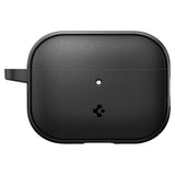 Casti Spigen Protection Case Vault (ACS09826), for Apple AirPods Pro 3, Air Space Technology, Aluminum Holder, Negru Mat