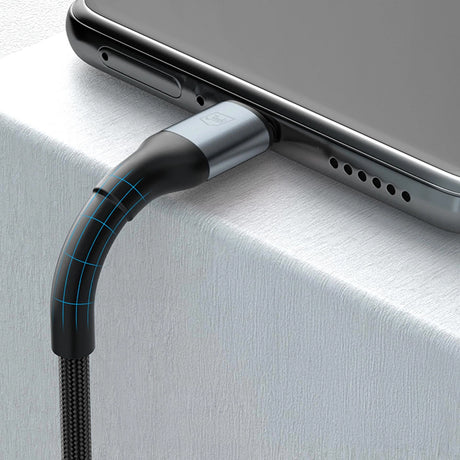 Cablu 3mk Hyper N-Series, USB to Type-C, 18W, 9V/2A, 2m, Negru