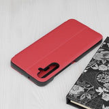Husa de protectie Techsuit eFold Series compatibil cu Samsung Galaxy S25 FE, Rosu