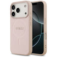 Husa de protectie Guess Saffiano Classic Logo MagSafe (GUHMP17LPSAHMCP) compatibil cu iPhone 17 Pro, Roz