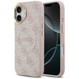 Husa de protectie Guess Hardcase 4G Classic MagSafe (GUHMP17SP4MSEGCP) compatibil cu iPhone 17, Roz