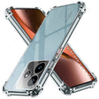 Husa de protectie Techsuit Shockproof Clear Silicone compatibil cu Realme GT 7, Transparent