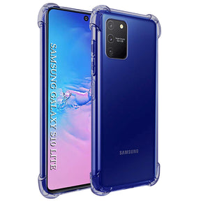 Husa de protectie Techsuit Shockproof Clear Silicone compatibil cu Samsung Galaxy S10 Lite, Negru Fumuriu